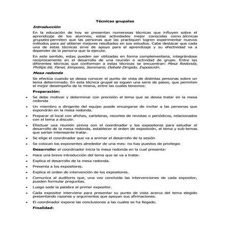 P119 3 tecnicas_grupales