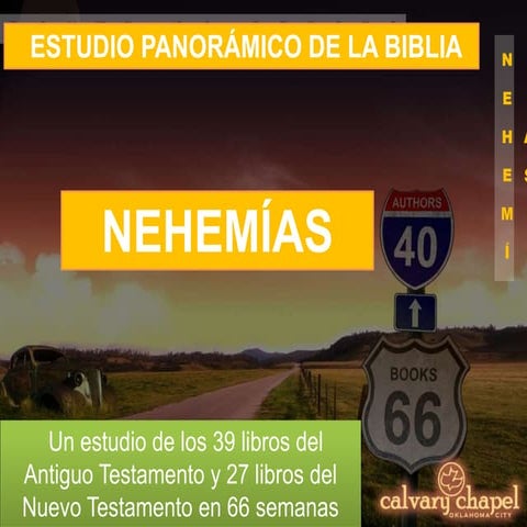 P16 Estudio Panorámico de la Biblia: Nehemías