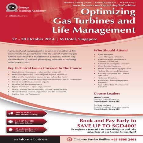 Optimizing Gas Turbines and Life Management