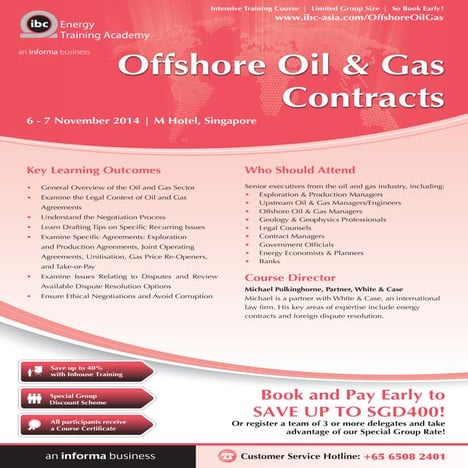 Offshore Oil & Gas Contracts