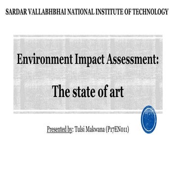 EIA: The state of art.