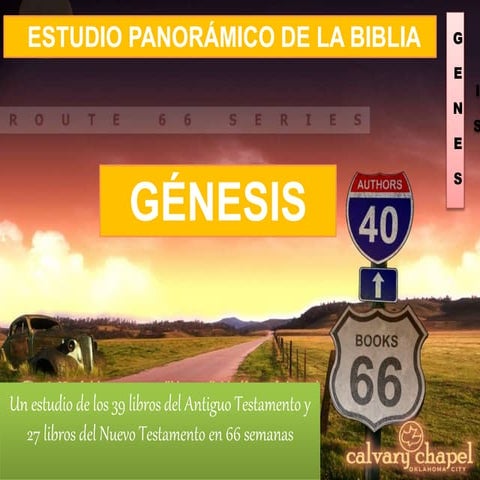 P1 Estudio Panorámico de la Biblia: Génesis