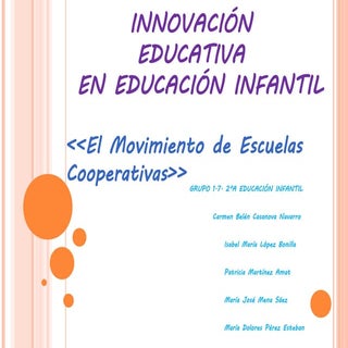 MOVIMIENTO COOPERATIVO