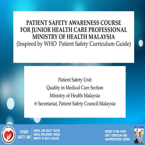 P1 PATIENT SAFETY CONCEPT HOUSEMANSHIP MALAYSIA