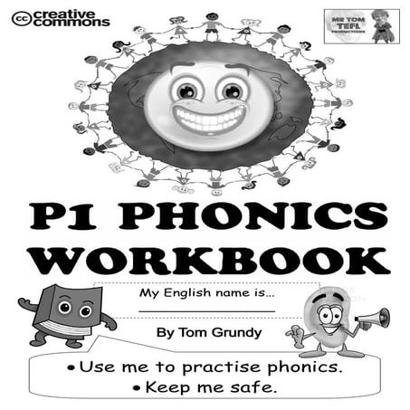 P1 Phonics Workbook for primary schoolers