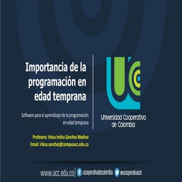 Software para el aprendizaje de la programación -  Tema 1: Importancia de la ...