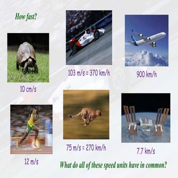 Motion physics ks3 slide show why so long?