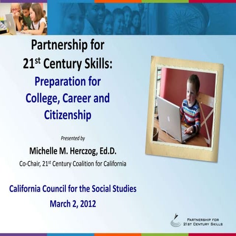 Partnership for 21st Century Skills and Social Studies