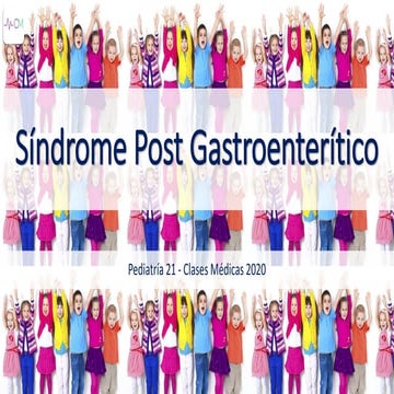 P21 Síndrome Post Gastroenterítico