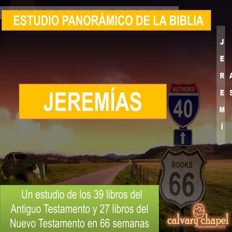 P24 Estudio Panorámico de la Biblia: Jeremías