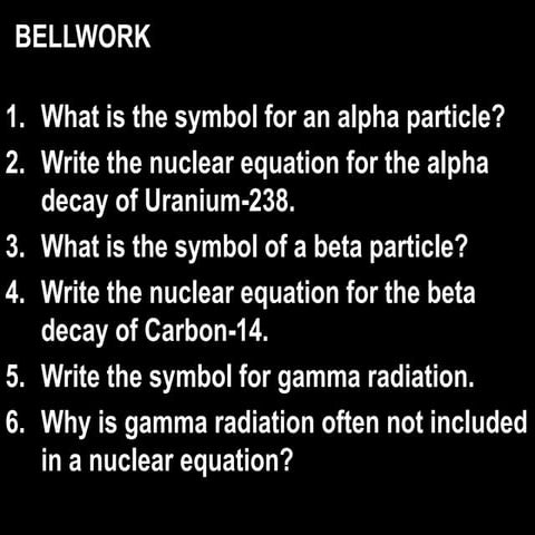 Lecture 25.2- Nuclear Transformations
