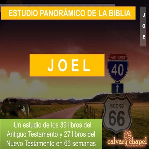 P29 Estudio Panorámico de la Biblia: Joel