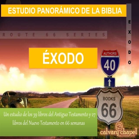P2 Estudio Panorámico de la Biblia: Éxodo
