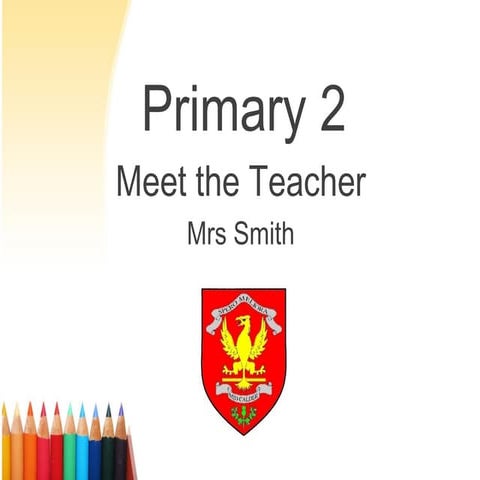 P2 meet the teacher 2017