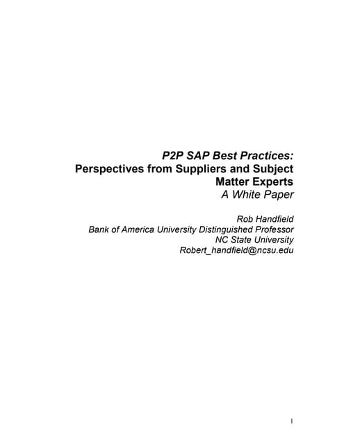 P2P Document