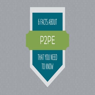6 Facts About P2PE That You Need To Know