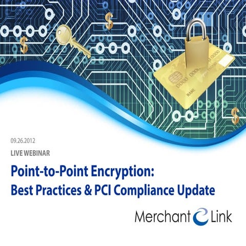 Point-to-Point Encryption: Best Practices and PCI Compliance Update