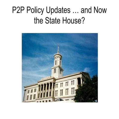P2P Legislation EduPol08