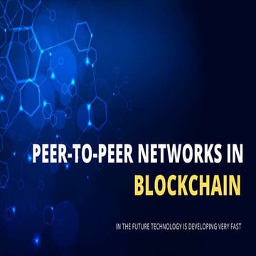 P2P Network in Blockchain