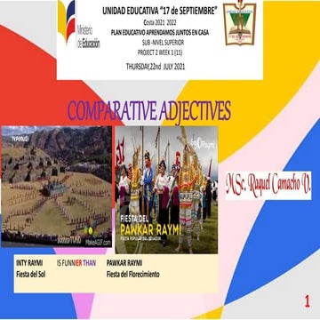 P2 w1comparative adjectives