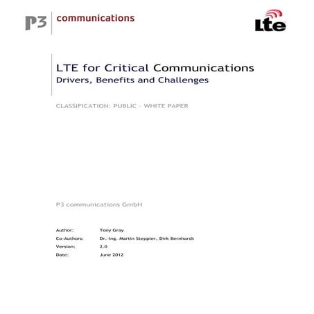 Infographic: Critical communication at the crossroads | PDF