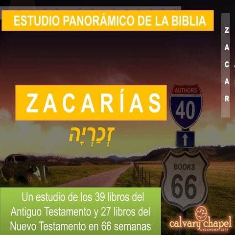 P38 Estudio Panorámico de la Biblia: Zacarias