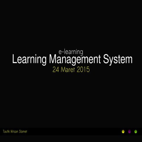 P2 komponen e learning | PDF