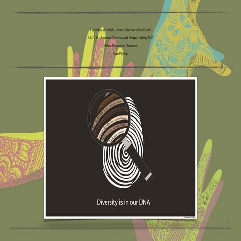 ARC 211: American Diversity and Design: Ryan Phillips