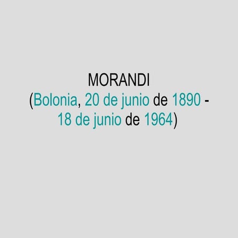 P4. morandi