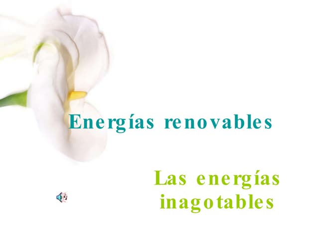 P4 E1 Energias renovables