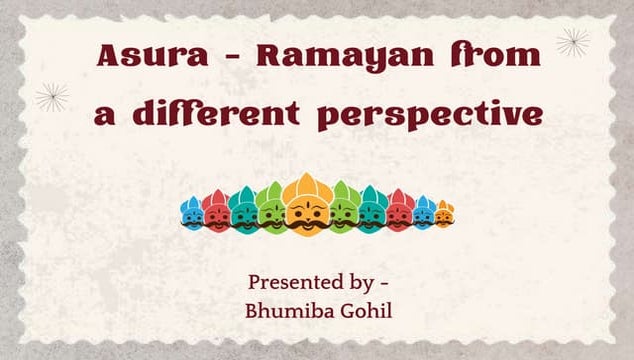 Asura - Ramayan from a different perspective.pptx