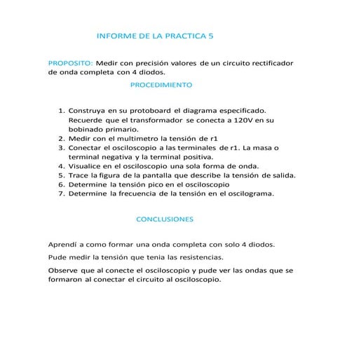 Informe practica 5 | DOCX