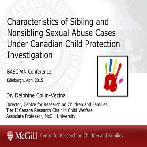 Characteristics od Sibling and Nonsibling Sexual Abuse Cases Under Canadian C...