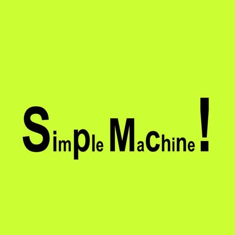 P6 Fsci Simple Machine1