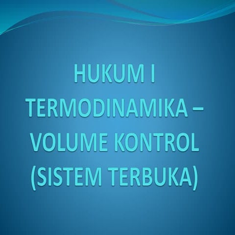 P7.  Steady State.pdf VOLUME KONTROL SISTEM TERBUKA
