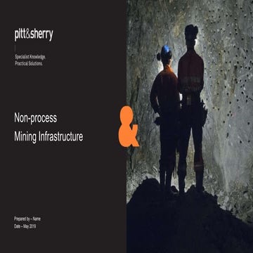 Non Processing Mining Infrastructure | PPTX