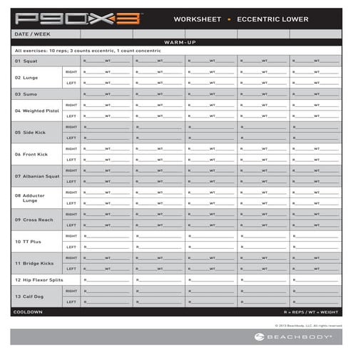 P90 x3 worksheets | PDF
