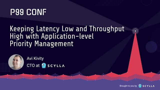 Keeping Latency Low and Throughput High with Application-level Priority Manag...