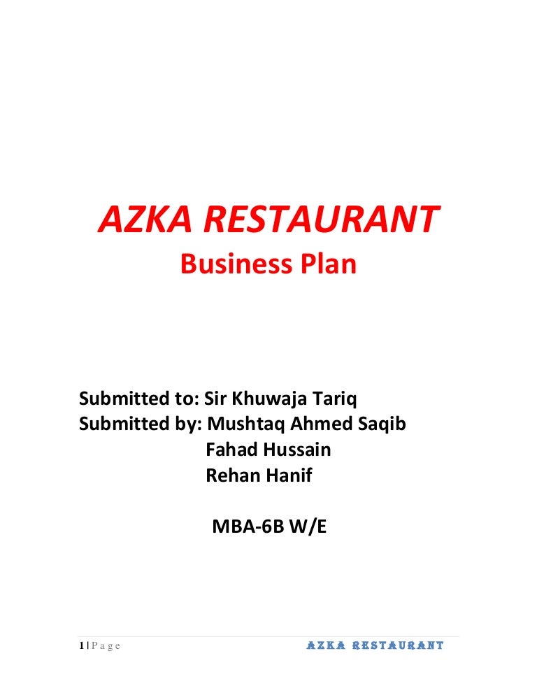 Small business plan image