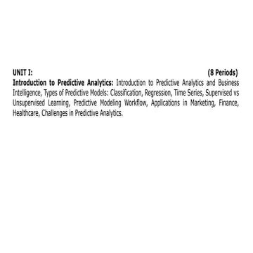 Predictive Modeling Development Life Cycle | PDF