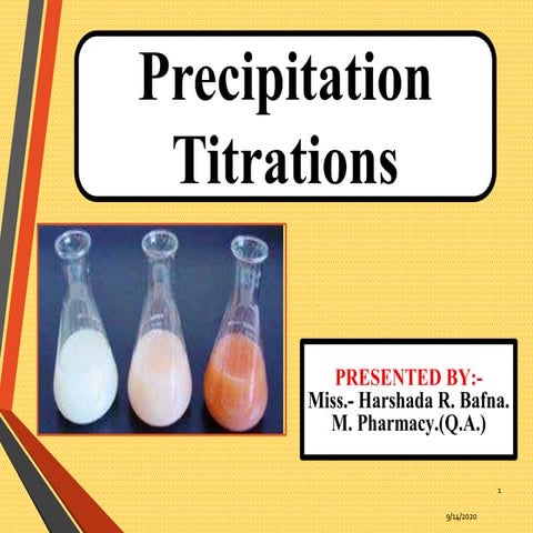 PA-I Precipitation titration (HRB) 