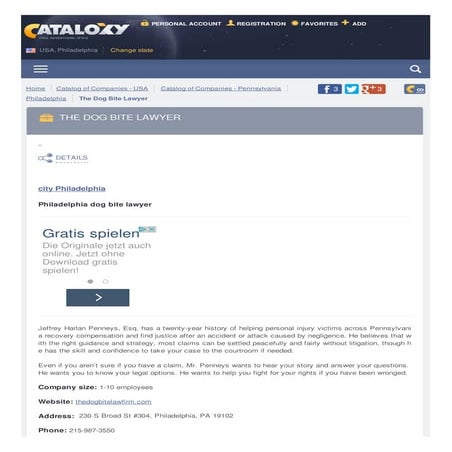 Philadelphia dog bite lawyer