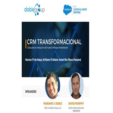 CRM Transformacional -  Panamá 2016