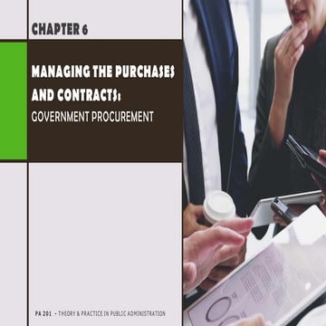 PA 201 Chapter 6 - Managing the Purchases and Contracts.pdf