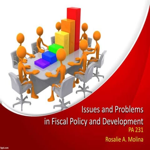Issues and Problems in Fiscal Policy and Development