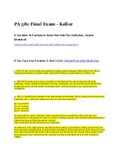 Essay on pa 582 entire course keller 08 picture