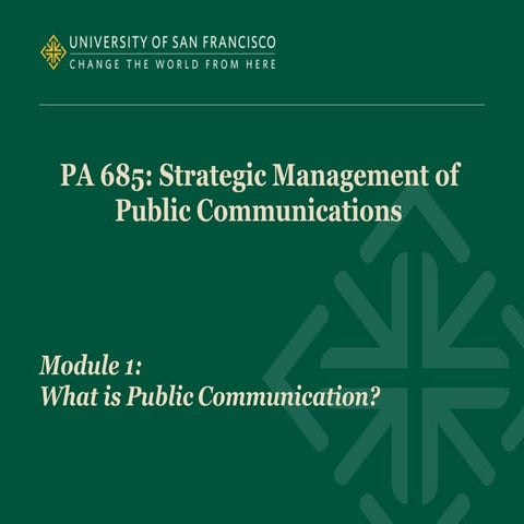 What is Public Communication | PPTX