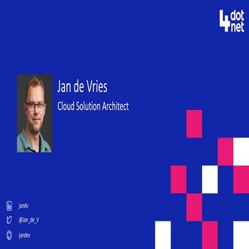 Webdev Zwolle - PaaSwordless in Azure