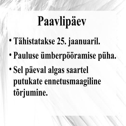 Paavlipäev