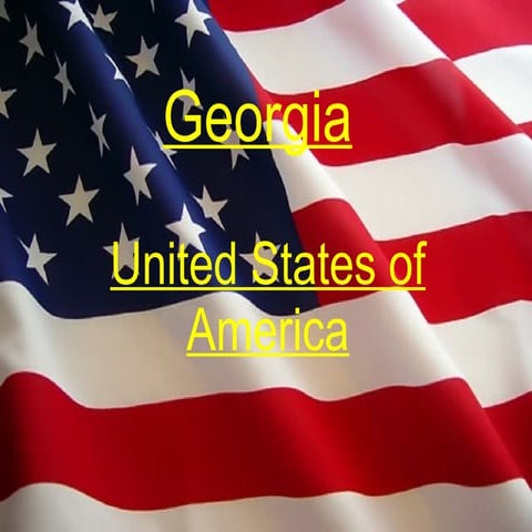 Importance of Key Physical Features in Georgia | PPTX